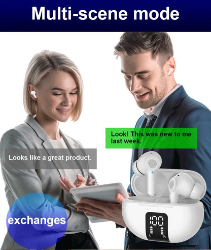 Auriculares inalámbricos Bluetooth TWS M10 de traducción